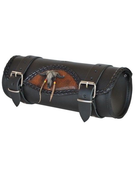 RULO MEDIANO CELTIC CRANEO TORO VINTAGE 29X11CM