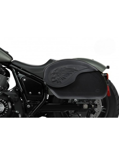 ALFORJAS PIEL RÍGIDAS VENDETTA BIG BOSS PARA INDIAN CHIEF