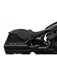 ALFORJAS PIEL RÍGIDAS VENDETTA BIG BOSS PARA INDIAN CHIEF