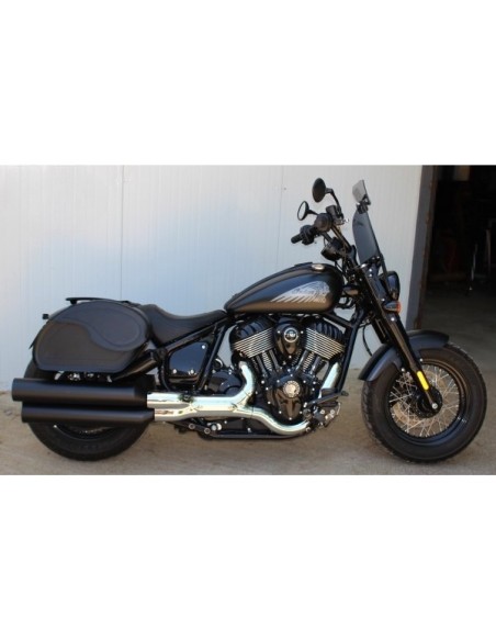 ALFORJAS PIEL RÍGIDAS VENDETTA BÁSICAS PARA INDIAN CHIEF