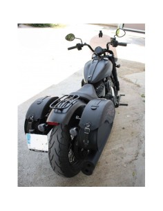 ALFORJAS PIEL RÍGIDAS VENDETTA BÁSICAS PARA INDIAN CHIEF