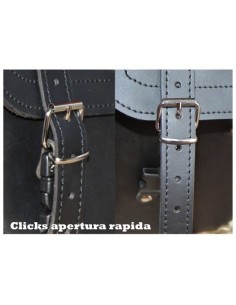 ALFORJAS CENTURION NEGRA