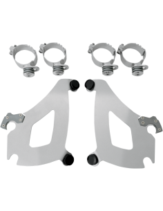 KITS MONTAJE TRIGGER-LOCK PULIDO-NEGRO BULLET HONDA VT1300CXA FURY