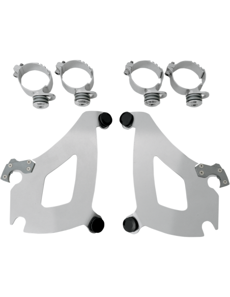 KITS MONTAJE TRIGGER-LOCK PULIDO-NEGRO BULLET HONDA VT1300CXA FURY