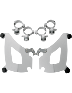 KITS MONTAJE TRIGGER-LOCK PULIDO-NEGRO BULLET YAMAHA XVS650-XVS1100