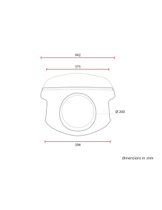 CÚPULAS CAFE RACER CON PARABRISAS PLEXIGLAS UNIVERSAL