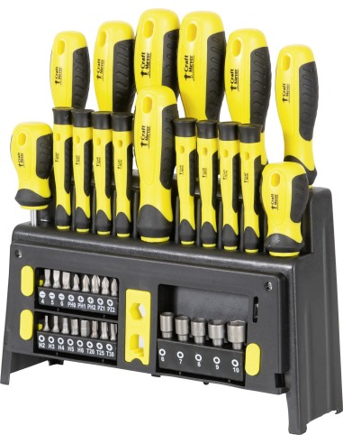 DESTORNILLADORES CRAFT-MEYER SET 39 PIEZAS DESTORNILLADORES CRAFT-MEYER SET 39 PIEZAS