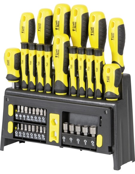 DESTORNILLADORES CRAFT-MEYER SET 39 PIEZAS