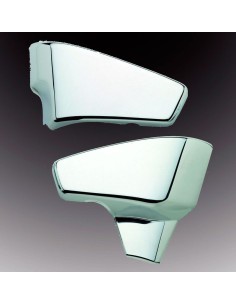 TAPA LATERALES CROMADAS PARA HONDA VT600 '99-'09