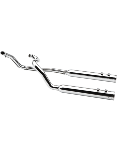ESCAPE TRUE DUAL HEADPIPES CROMADO PARA HARLEY DAVIDSON 07-08