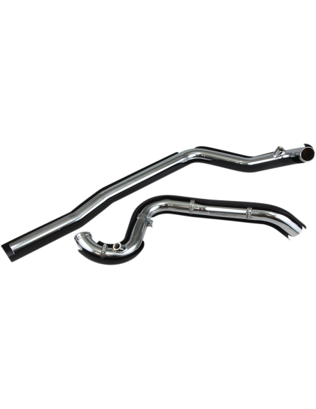 ESCAPE TRUE DUAL HEADPIPES NEGRO PARA HARLEY DAVIDSON 07-08