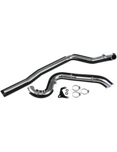 ESCAPE TRUE DUAL HEADPIPES NEGRO PARA HARLEY DAVIDSON 07-08
