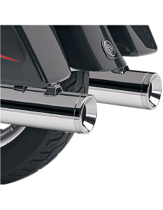 ESCAPE TRUE DUAL HEADPIPES CROMADO PARA HARLEY DAVIDSON 99-06