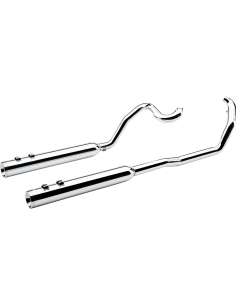 ESCAPE TRUE DUAL HEADPIPES CROMADO PARA HARLEY DAVIDSON 99-06
