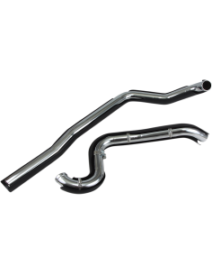 ESCAPE TRUE DUAL HEADPIPES NEGRO PARA HARLEY DAVIDSON 95-06