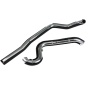 ESCAPE TRUE DUAL HEADPIPES NEGRO PARA HARLEY DAVIDSON 95-06 ESCAPE TRUE DUAL HEADPIPES NEGRO PARA HARLEY DAVIDSON 95-06