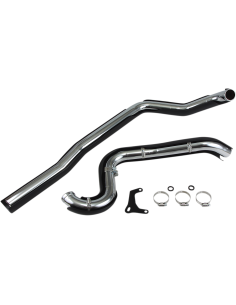 ESCAPE TRUE DUAL HEADPIPES NEGRO PARA HARLEY DAVIDSON 95-06