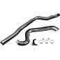ESCAPE TRUE DUAL HEADPIPES NEGRO PARA HARLEY DAVIDSON 95-06 ESCAPE TRUE DUAL HEADPIPES NEGRO PARA HARLEY DAVIDSON 95-06