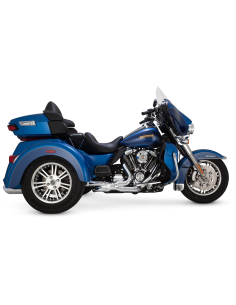 KIT ADAPTADOR SILENCIADOR CROMADO PARA H.D FL TRIKE 17-21