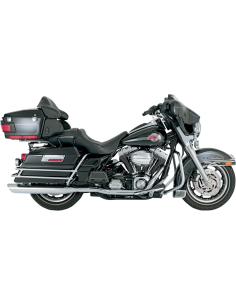 ESCAPE DRESSER DUAL CROMADO PARA HARLEY DAVIDSON 99-08