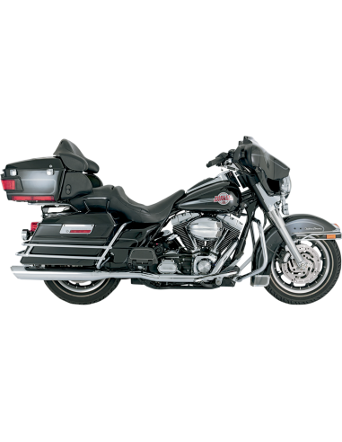 ESCAPE DRESSER DUAL CROMADO PARA HARLEY DAVIDSON 99-08