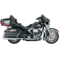 ESCAPE DRESSER DUAL CROMADO PARA HARLEY DAVIDSON 99-08