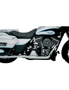 ESCAPE DRESSER DUAL CROMADO PARA HARLEY DAVIDSON 99-08