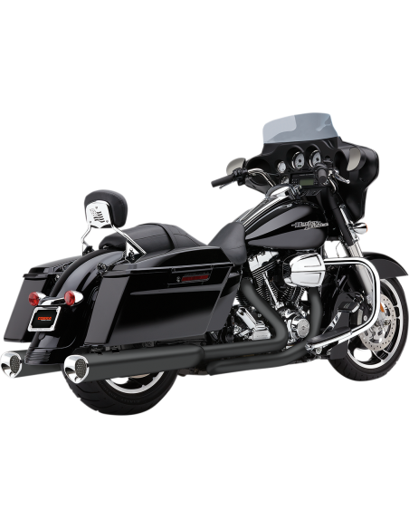 SILENCIADORES TRI-FLO SLIP-ON NEGRO PARA HARLEY DAVIDSON 99-16