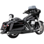 SILENCIADORES TRI-FLO SLIP-ON NEGRO PARA HARLEY DAVIDSON 99-16 SILENCIADORES TRI-FLO SLIP-ON NEGRO PARA HARLEY DAVIDSON 99-16