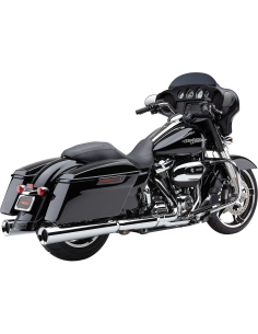 SILENCIADORES SLIP-ON POWER-FLO DE 4-1/2" CROM PARA HARLEY DAVIDSON 17-21