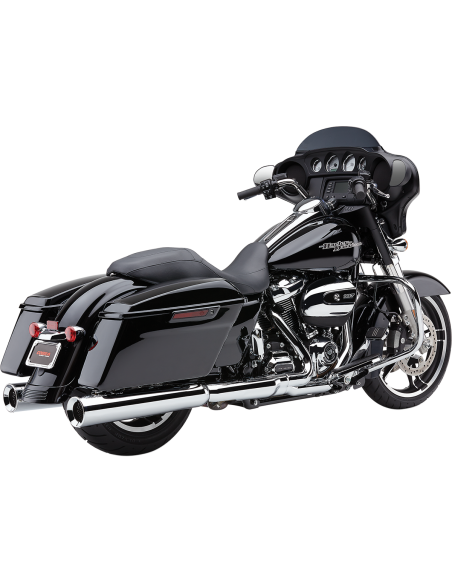 SILENCIADORES SLIP-ON POWER-FLO DE 4-1/2" CROM PARA HARLEY DAVIDSON 17-21