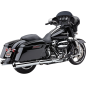 SILENCIADORES SLIP-ON POWER-FLO DE 4-1/2" CROM PARA HARLEY DAVIDSON 17-21 SILENCIADORES SLIP-ON POWER-FLO DE 4-1/2" CROM PARA HARLEY DAVIDSON 17-21