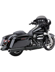 SILENCIADORES SLIP-ON POWER-FLO DE 4-1/2" NEGRO PARA HARLEY DAVIDSON 17-21