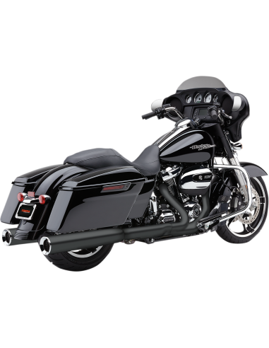 SILENCIADORES SLIP-ON POWER-FLO DE 4-1/2" NEGRO PARA HARLEY DAVIDSON 99-16 SILENCIADORES SLIP-ON POWER-FLO DE 4-1/2" NEGRO PARA HARLEY DAVIDSON 99-16