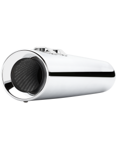 SILENCIADORES SLIP-ON POWER-FLO DE 4-1/2" CROM PARA HARLEY DAVIDSON 99-16