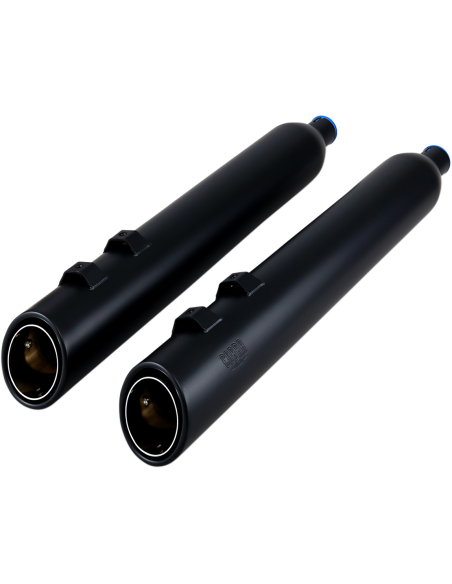 SILENCIADORES SLIP-ON 909 UPPERCUT NEGRO PARA HARLEY DAVIDSON 99-16