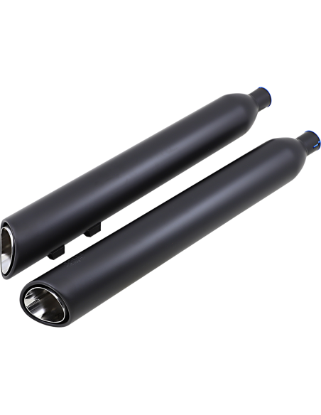 SILENCIADORES SLIP-ON 909 TWINS NEGRO PARA HARLEY DAVIDSON 09-16