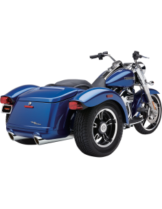 SILENCIADORES SLIP-ON 909 TWINS CROM PARA HARLEY DAVIDSON 15-21