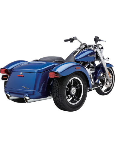 SILENCIADORES SLIP-ON 909 TWINS CROM PARA HARLEY DAVIDSON 15-21 SILENCIADORES SLIP-ON 909 TWINS CROM PARA HARLEY DAVIDSON 15-21