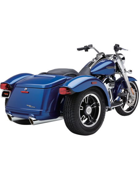 SILENCIADORES SLIP-ON 909 TWINS CROM PARA HARLEY DAVIDSON 15-21