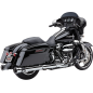 SILENCIADORES SLIP-ON RACE PRO DE 4,5" CROM PARA HARLEY DAVIDSON 17-21 SILENCIADORES SLIP-ON RACE PRO DE 4,5" CROM PARA HARLEY DAVIDSON 17-21