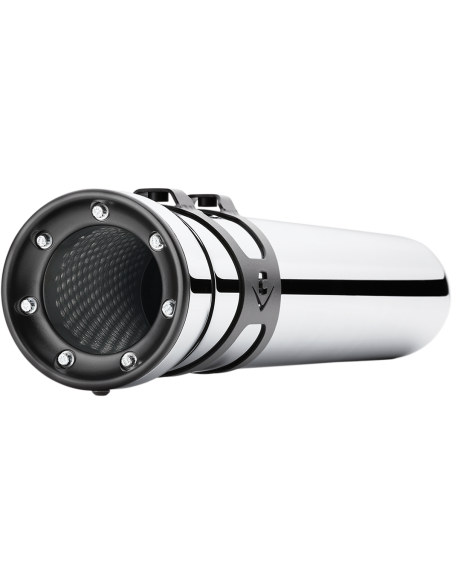 SILENCIADORES SLIP-ON RACE PRO DE 4,5" CROM PARA HARLEY DAVIDSON 99-16