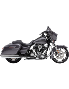 SILENCIADORES SLIP-ON 909 TWINS 4" CROM PARA HARLEY DAVIDSON 99-16