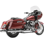 SILENCIADORES SLIP-ON 3" CROMADO PARA HARLEY DAVIDSON 99-16 SILENCIADORES SLIP-ON 3" CROMADO PARA HARLEY DAVIDSON 99-16