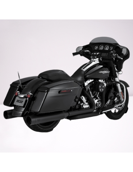 SILENCIADORES SLIP-ON OVERSIZED 450 NEGRO TAP NEG PARA HARLEY DAVIDSON 17-21