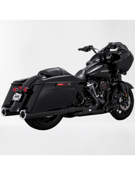SILENCIADORES SLIP-ON HI-OUTPUT 4-1/2" NEGRO PARA HARLEY DAVIDSON 17-21