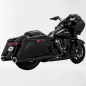 SILENCIADORES SLIP-ON HI-OUTPUT 4-1/2"  NEGRO PARA HARLEY DAVIDSON 17-21