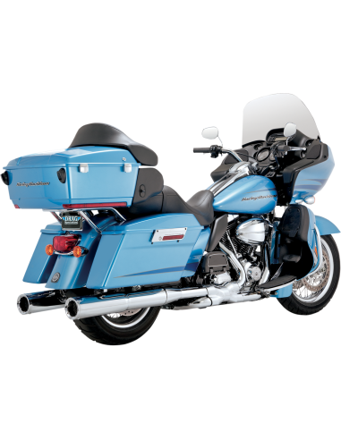 SILENCIADORES SLIP-ON HI-OUTPUT 4-1/2" CROM PARA HARLEY DAVIDSON 99-16