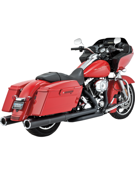 SILENCIADORES SLIP-ON HI-OUTPUT 4-1/2" NEGRO PARA HARLEY DAVIDSON 99-16