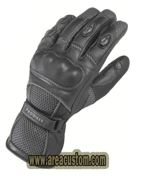 GUANTE MALLA TEXTIL Y PIEL PROBIKER PR-09